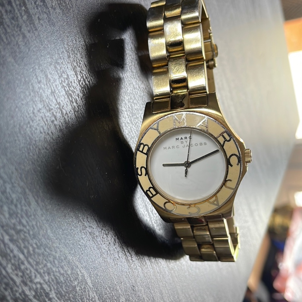 Marc by Marc Jacobs Gold Watch